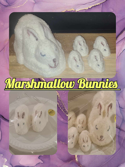 Bunny Family (1*large 2*medium 3*small) coconut coated
